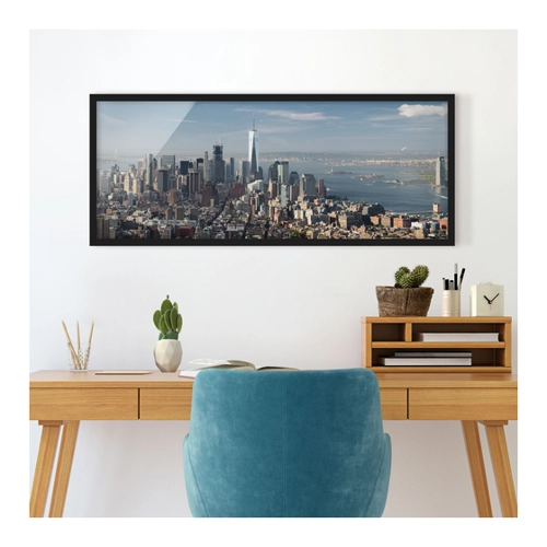 Bild von Architektur & Skyline Bild mit Rahmen vom Empire State Building