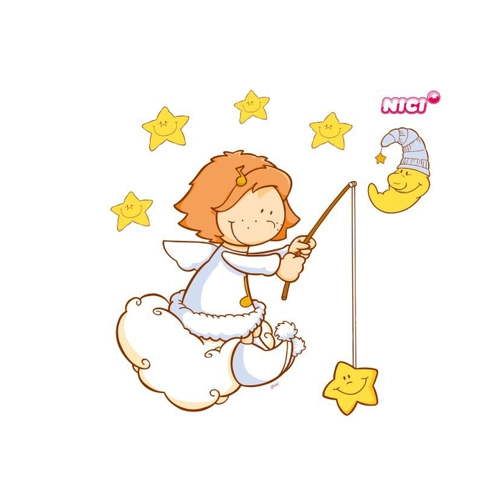 Bild von Wandtattoo Kinderzimmer NICI - Little Wingels Lea