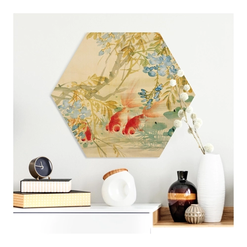 Bild von Hexagon-Forexbild Ni Tian - Goldfische