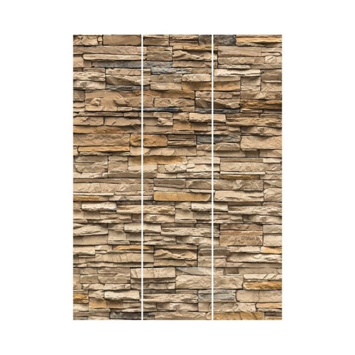 Bild von Bilderdepot24 Schiebegardine modern Flächenvorhang blickdicht Andalusia Stonewall