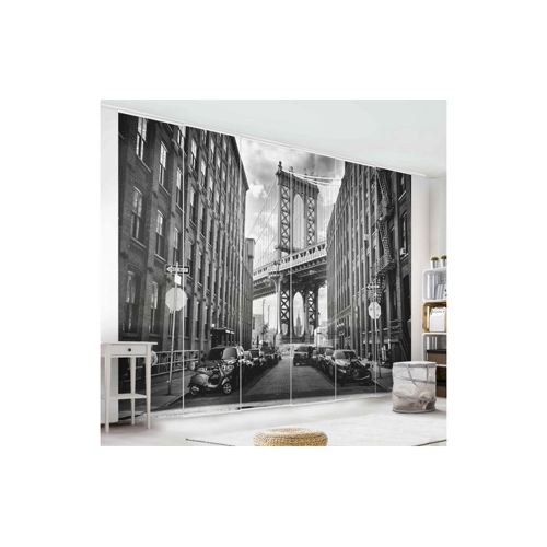 Bild von Moderne Schiebegardine Manhattan Bridge für stilvolle Wohnräume