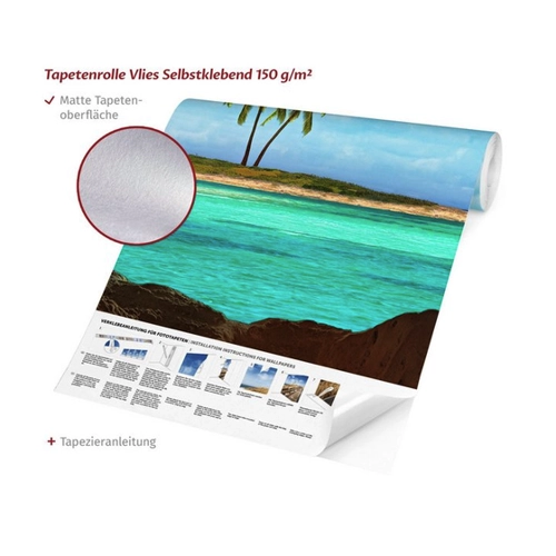 Bild von Bilderdepot24 Fototapete Strand & Meer – Natürliche Ruhe für Ihr Zuhause