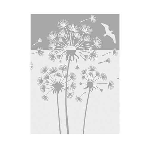 Bild von Bilderdepot24 Fensterfolie statisch haftend Motiv Pusteblumen