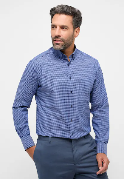 Bild von ETERNA Business-Hemd, Modern-Fit, Button-Down-Kragen, für Herren, blau, 39