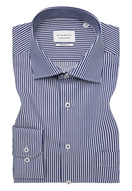 Bild von COMFORT FIT Hemd in navy gestreift
