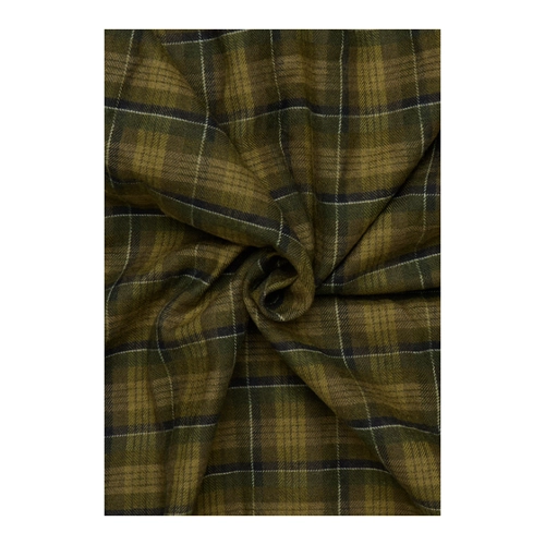 Bild von ETERNA Herren Flanellhemd MODERN FIT in Khaki – Stil und Komfort vereint