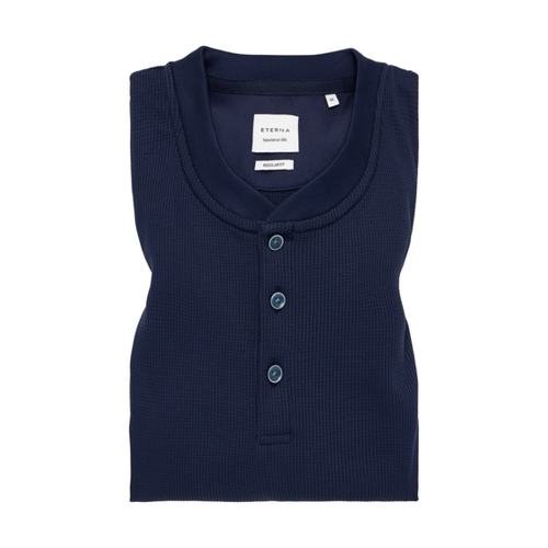 Bild von Vielseitiges Henley Shirt in Navy