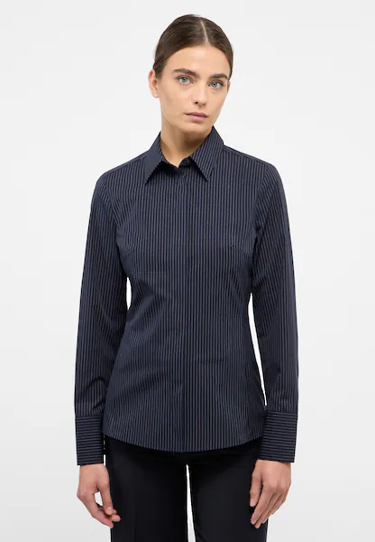 Bild von Hemdbluse in navy gestreift