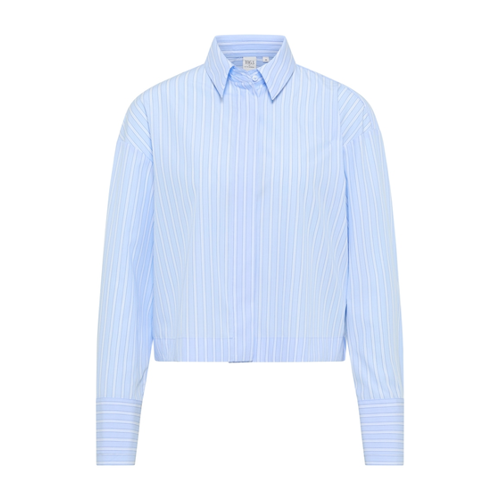 Bild von ETERNA Damen Hemdbluse Oversize FIT in Hellblau