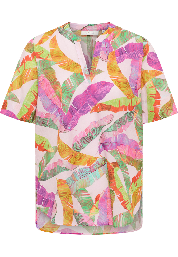 Bild von ETERNA Shirtbluse, Baumwolle, für Damen, mehrfarbig, 38