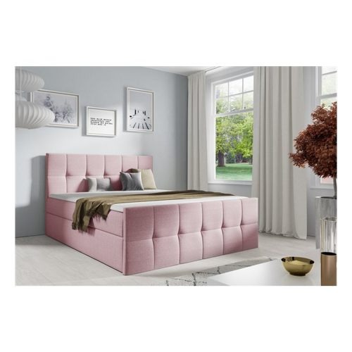 Bild von Schlaffabrik Boxspringbett CHARLOTTE (Soro 61) – Komfort trifft Stauraum
