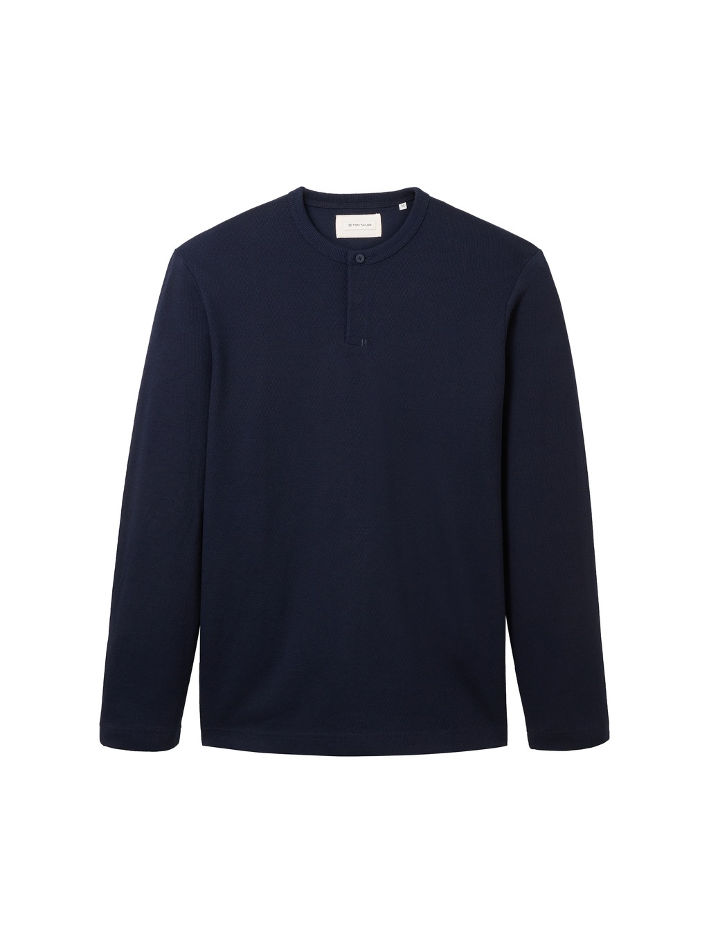 Bild von TOM TAILOR Langarmshirt, aus strukturiertem Gewebe