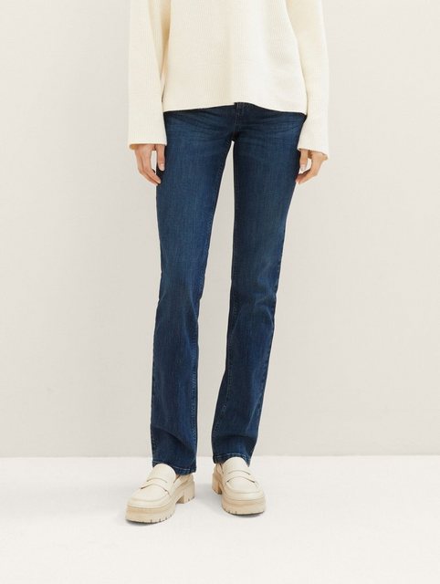 Bild von TOM TAILOR Straight-Jeans Alexa Straight Jeans mit Bio-Baumwolle