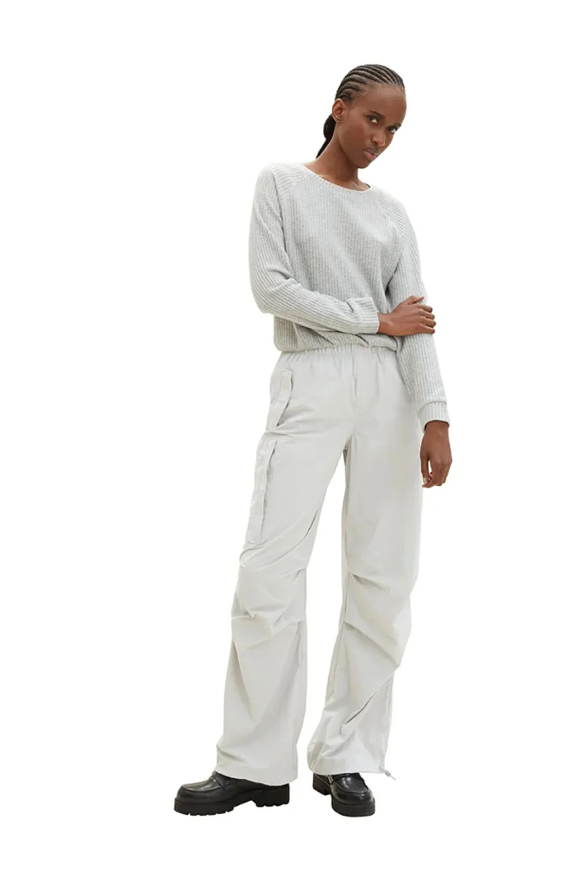 Bild von Tom Tailor Denim Pullover Grau Regular Fit für Damen - S