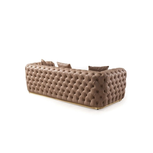 Bild von Elegantes Wohnambiente mit der JV Möbel Chesterfield Sofagarnitur
