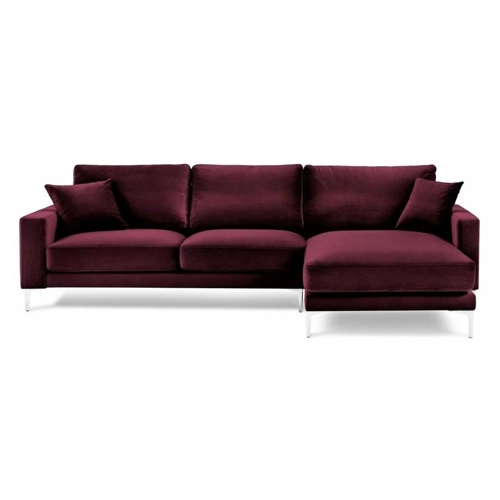 Bild von JVmoebel Ecksofa Burgund Rot - Stilvolles Wohnen neu definiert