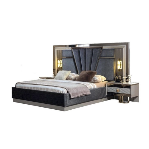 Bild von Xlmoebel Schlafzimmer-Set - Modernes Schlafzimmer Set mit Bett und 2 Nachttischen