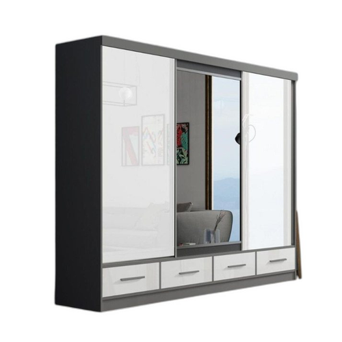 Bild von Xlmoebel Kleiderschrank Design Holz Schrank Kleiderschrank Schlafzimmer Möbel