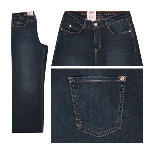 Bild von MAC Dream Wide 7/8 Jeans blue lightly washed wonderlight 38