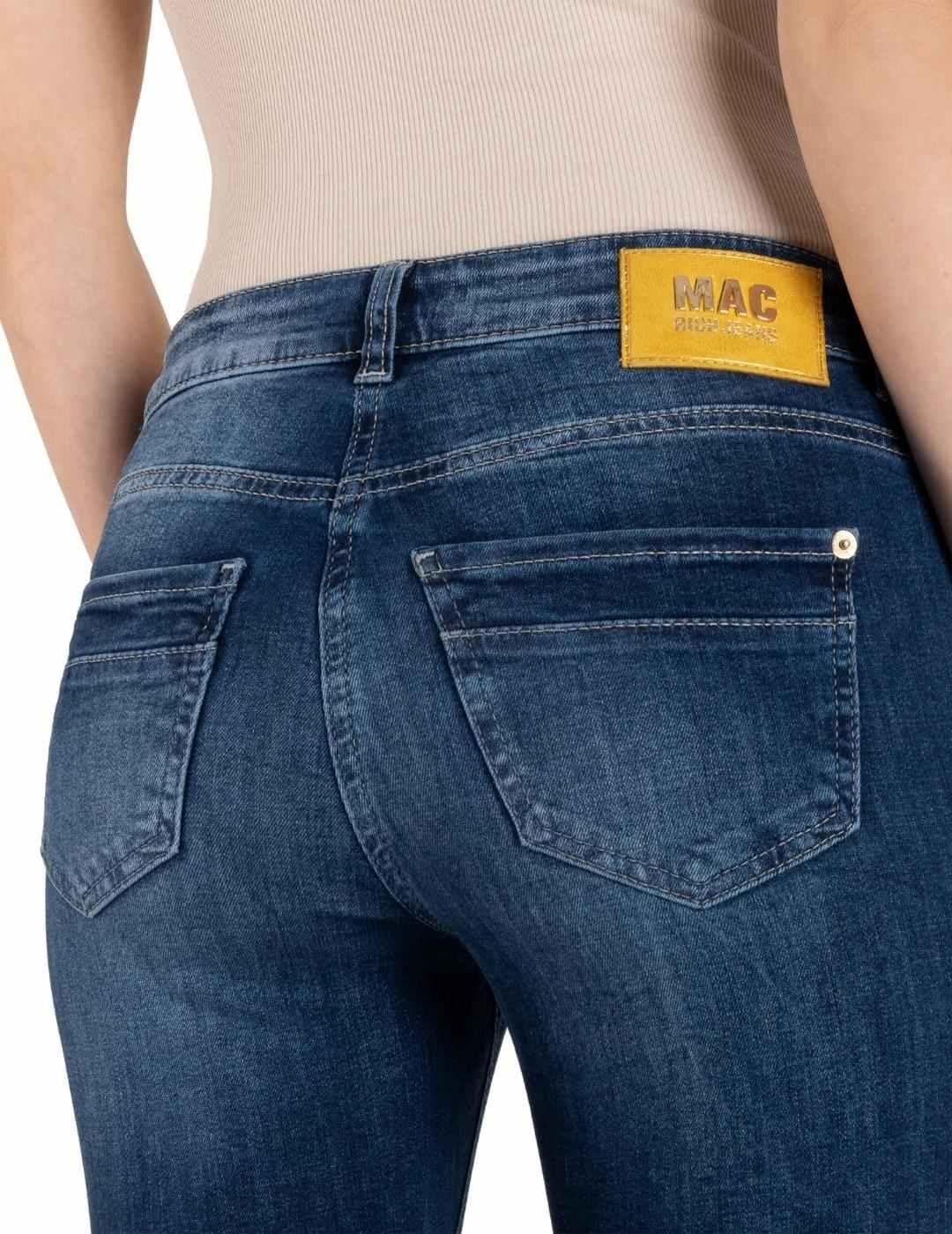 Bild von MAC Damen Hose Rich Slim Chic Authentic Light 0389L575590 D415*, Größe:W38/L26, Farbe:D415 Authentic Indigo Used