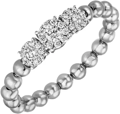 Bild von Firetti Fingerring »Schmuck Geschenk Silber 925 Damenring Verlobungsring«, mit Zirkonia (synth.)