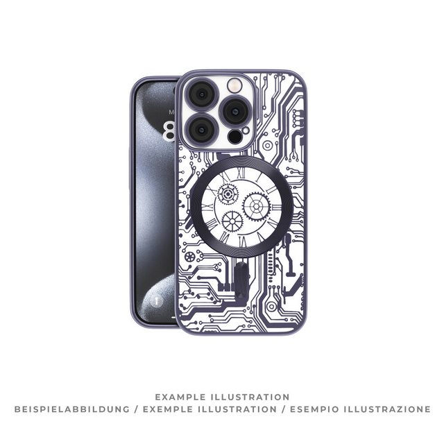 Bild von prio elegante Handyhülle MAG für iPhone 14 schwarz (Apple iPhone 14), Smartphone Hülle, Schwarz