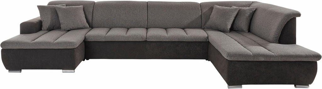 Bild von INOSIGN Wohnlandschaft "U-Form", im modernen Materialmix