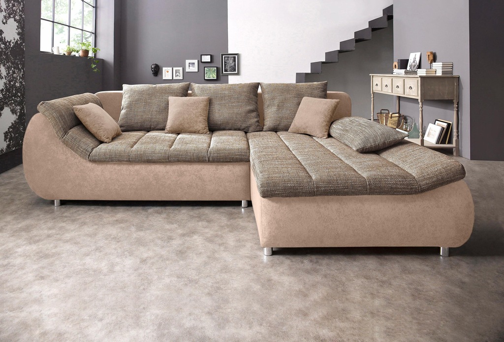 Bild von INOSIGN Ecksofa "Imola L-Form", wahlweise mit Bettfunktion
