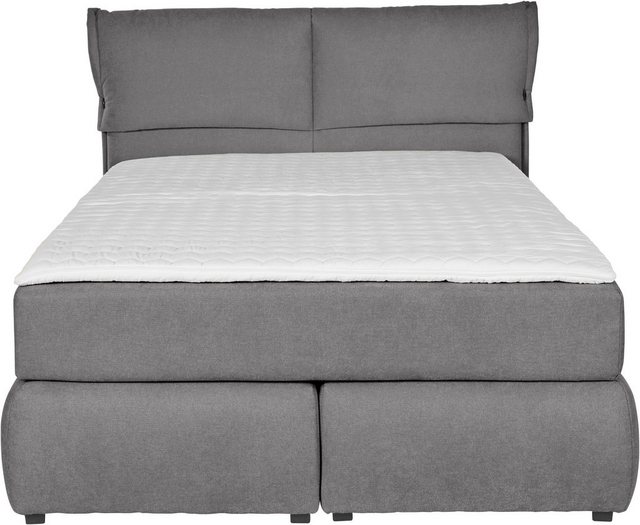 Bild von andas Boxspringbett "Jenson", in 4 Farben, 4 Breiten, 3 Matratzenarten in 2 Härtegraden, Topper