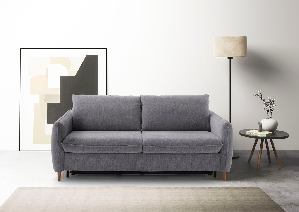 Bild von Places of Style Schlafsofa "Bacoli für Dauerschläfer geeignet durch hochwertigen Faltbeschlag", in 3 Breiten und 3 Matratzenausführungen, belastbar 200 bis 270 kg