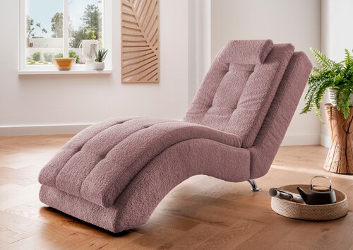 Bild von Home affaire Relaxliege "Vengo 2", mit Kopfkissen, Mattenoptik auf Korpus