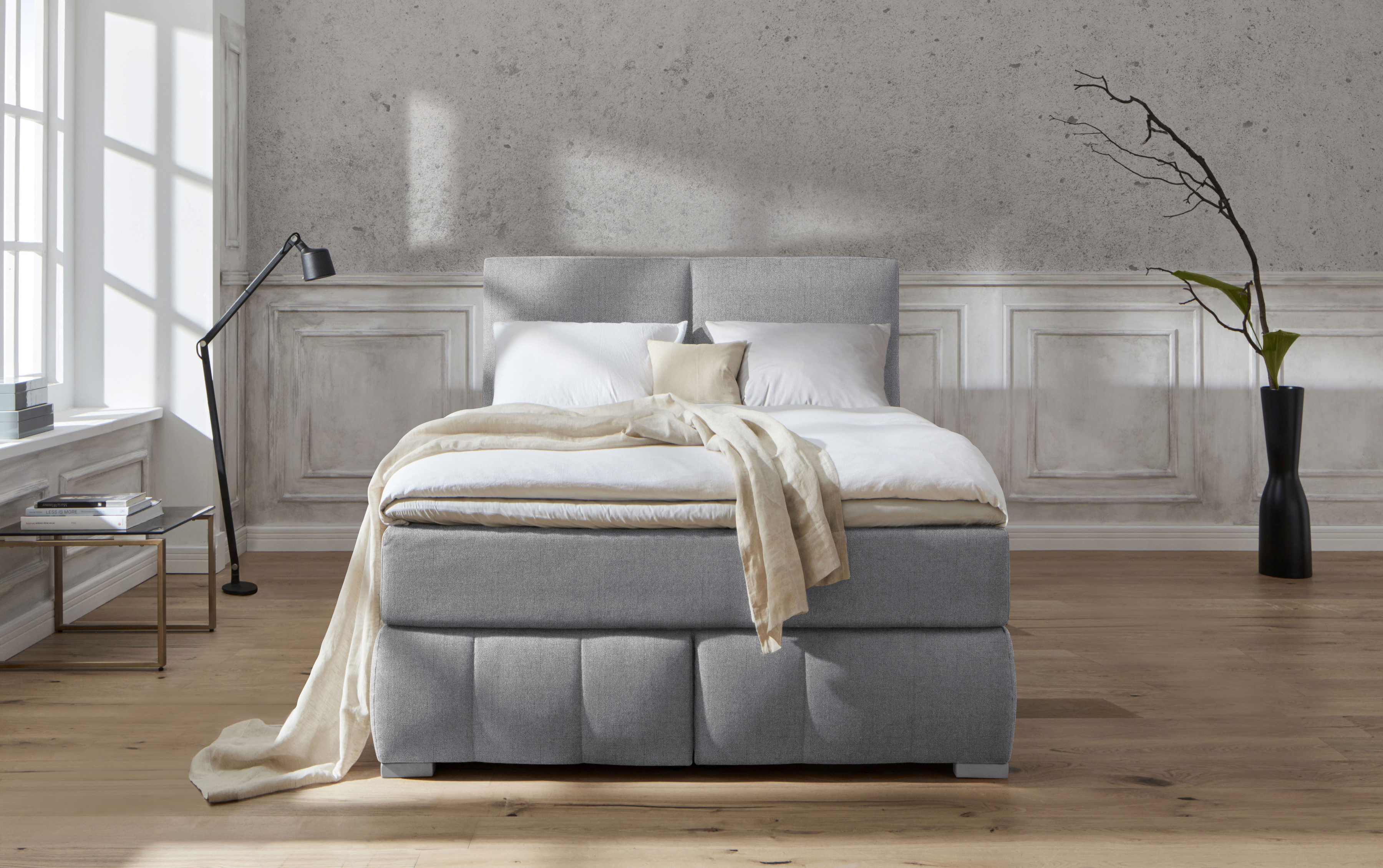 Bild von Guido Maria Kretschmer Home&Living Boxspringbett "Wehma", inkl. Topper in 3 verschiedenen Matratzen, auch in Samtstoff