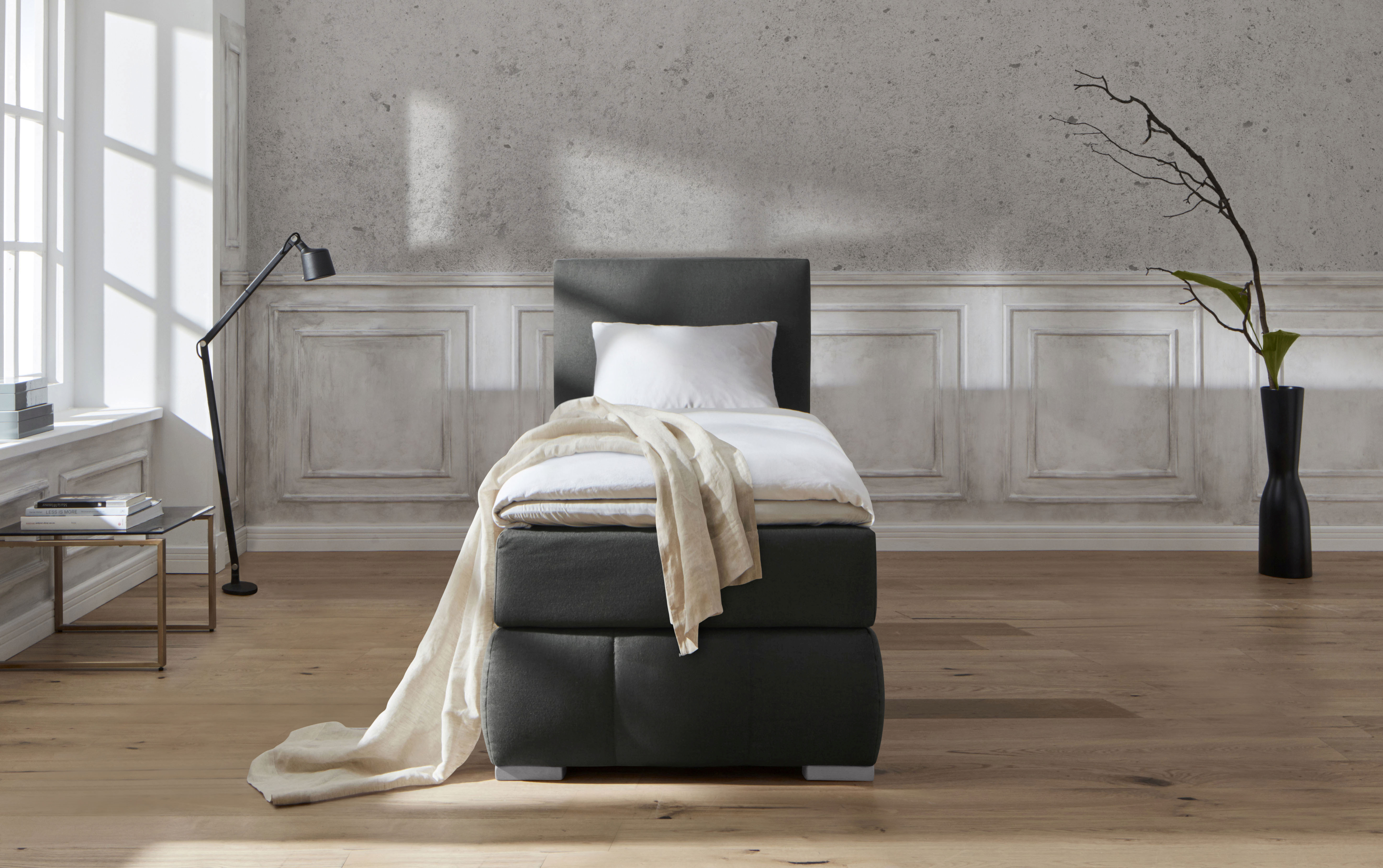 Bild von Guido Maria Kretschmer Home&Living Boxspringbett "Wehma", inkl. Topper in 3 verschiedenen Matratzen, auch in Samtstoff