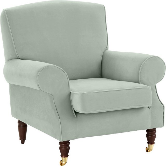 Bild von Guido Maria Kretschmer Home&Living Sessel "Rennes", in Samtoptik oder Baumwoll-Mix