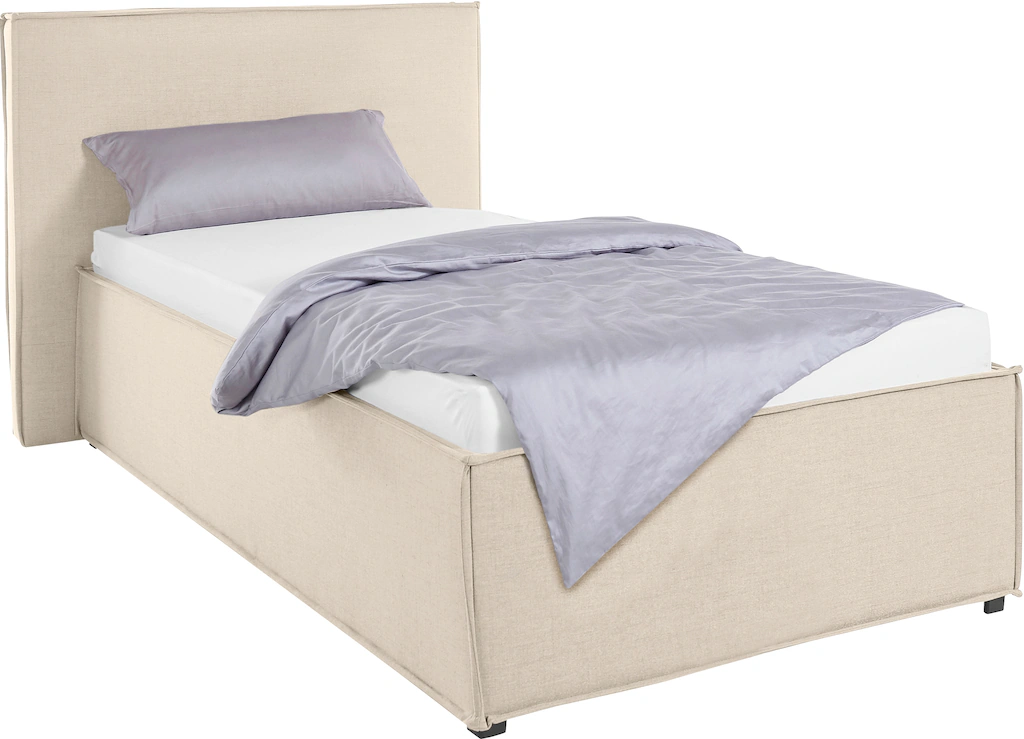 Bild von LeGer Home by Lena Gercke Polsterbett "Isaline", wahlweise ohne Matratze oder mit 3 Matratzenarten, Kopfteilhöhe 107 cm