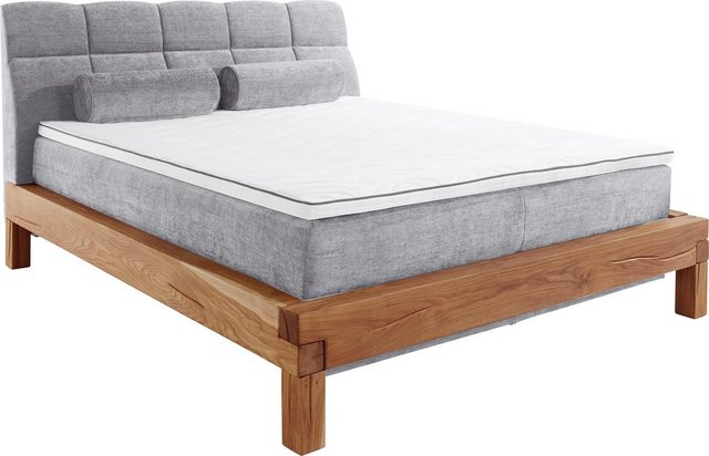 Bild von Home affaire Boxspringbett "Villads", Liegefläche: 160/200 cm aus Balkeneiche, Inside-Boxspring-Unterbau