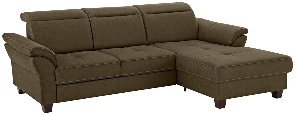 Bild von Home affaire Ecksofa "Solvei L-Form", mit Recamierenabschluß und Sitztiefenverstellung