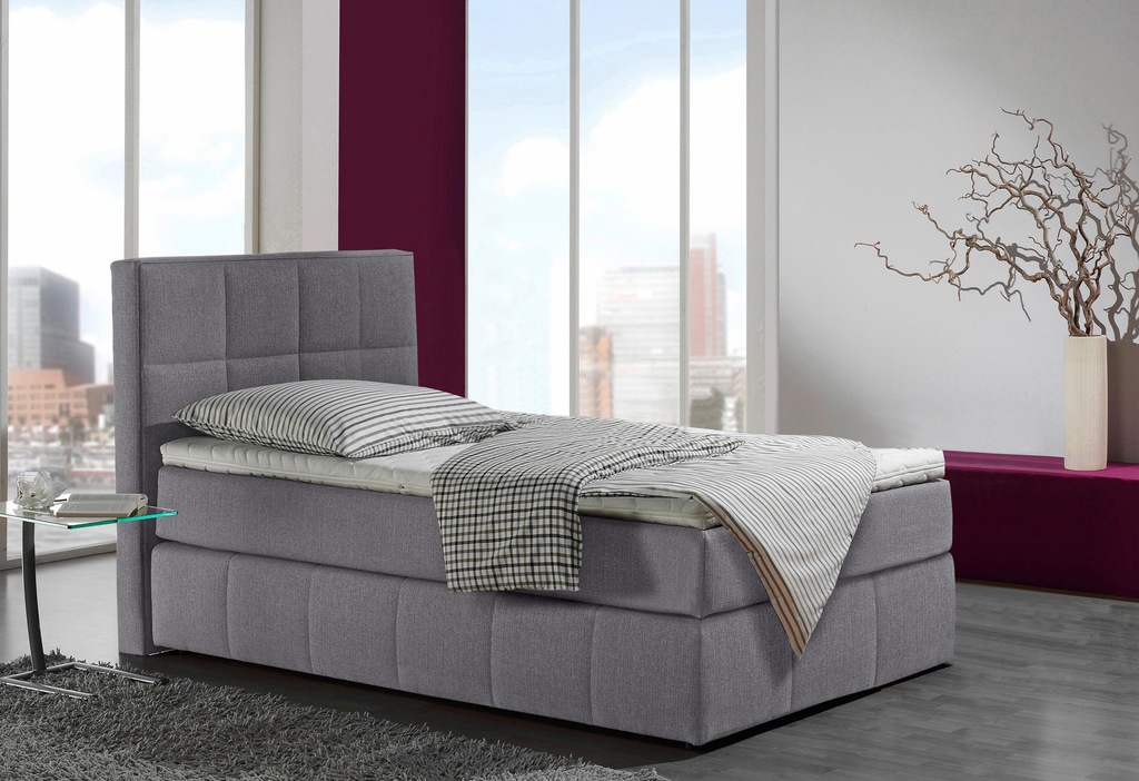 Bild von INOSIGN Boxspringbett "Casano", mit feiner Steppung, in 3 Matratzenarten, 2 Härtegraden und 5 Farben