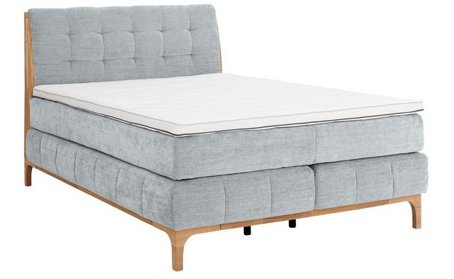 Bild von OTTO products Boxspringbett "Jelle", (5 St.), zertifizierte, recycelte Bezugsstoffe, verschiedene Ausführungen