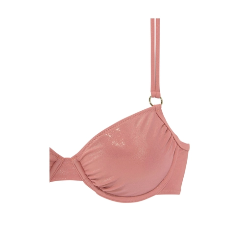Bild von LASCANA Bikini-Set Rosa Unifarben für Damen - 36C