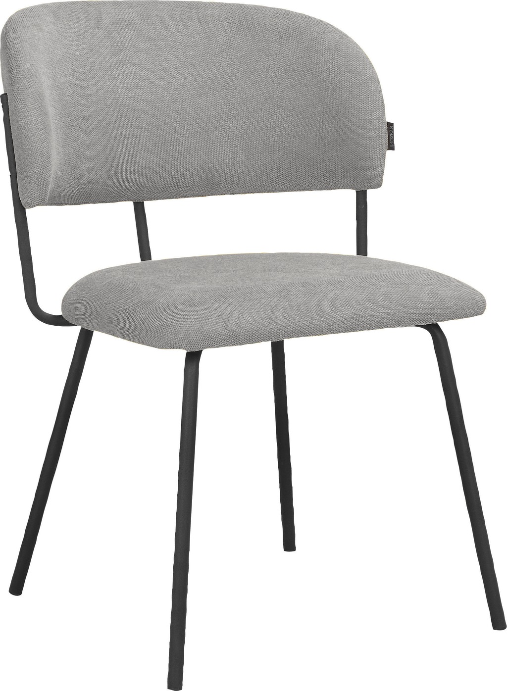 Bild von INOSIGN Esszimmerstuhl "Taous", 2 St., Webstoff, Sitz und Rücken mit Polsterung, mit Gestell aus Metall, Sitzhöhe 48 cm