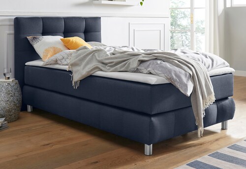 Bild von andas Boxspringbett "Salo", incl. Topper, 6 Breiten, 2 Härtegrade, TFK auch in Härtegrad 4