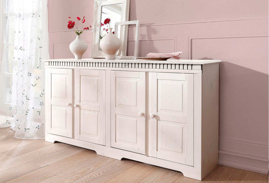 Bild von Home affaire Sideboard "Lisa", Kommode aus massivem Kiefernholz, Breite 158,5 cm