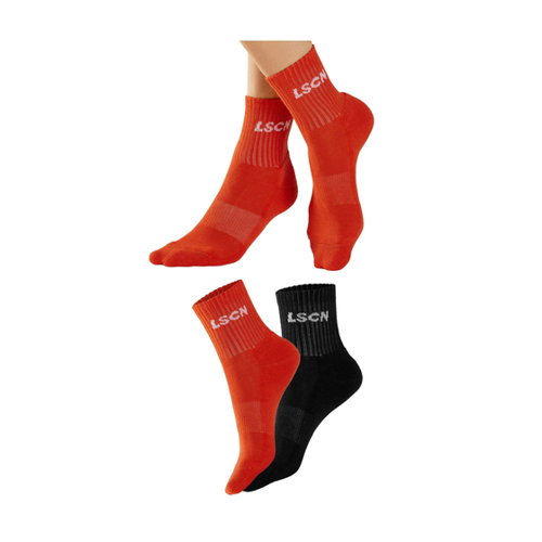 Bild von LSCN by LASCANA Socken in Schwarz – Ein Must-Have für den Casual-Look