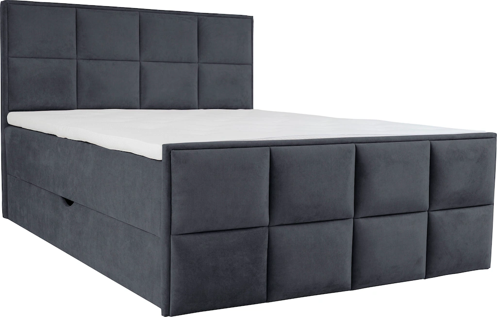Bild von Leonique Boxspringbett "Timeo", in den Breiten 120,140,160 & 180 cm erhältlich