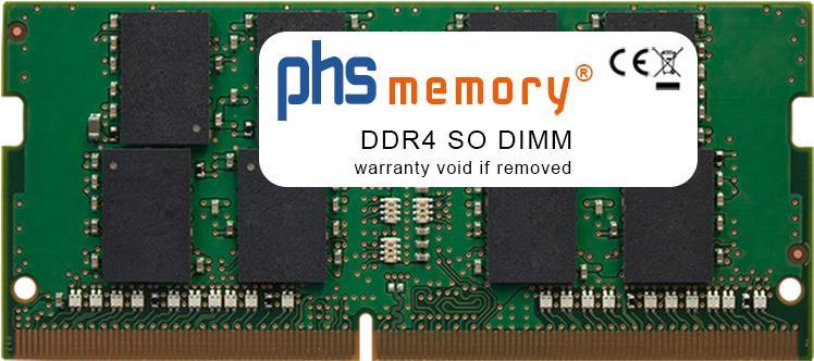 Bild von PHS-memory 16GB RAM Speicher kompatibel mit HP All-in-One 27-dp1006nf DDR4 SO DIMM 3200MHz PC4-25600-S (SP457897)