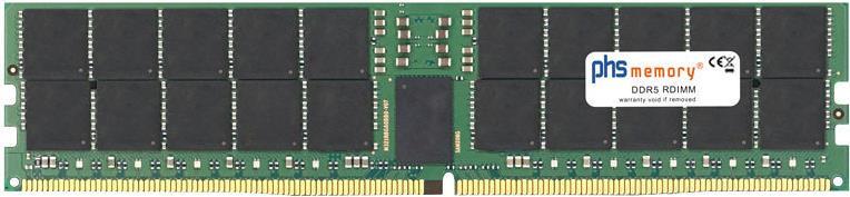 Bild von PHS-memory 64GB RAM Speicher kompatibel mit Supermicro GPU SuperServer SYS-421GU-TNXR DDR5 RDIMM 4800MHz PC5-38400-R (SP477049)