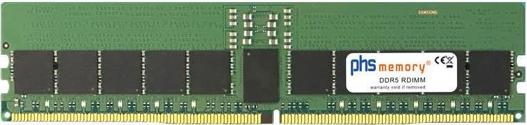 Bild von PHS-memory 16GB RAM Speicher kompatibel mit Supermicro Super H13SVW-NT DDR5 RDIMM 4800MHz PC5-38400-R (SP511606)