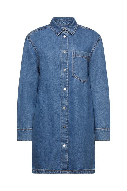 Bild von Esprit Jeans-Hemdblusenkleid in Minilänge (024EE1E340) blue medium washed