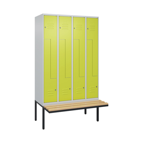Bild von C+P Z-Spind Classic PLUS, 8 Abteile, HxBxT 2.120 x 1.200 x 815 mm